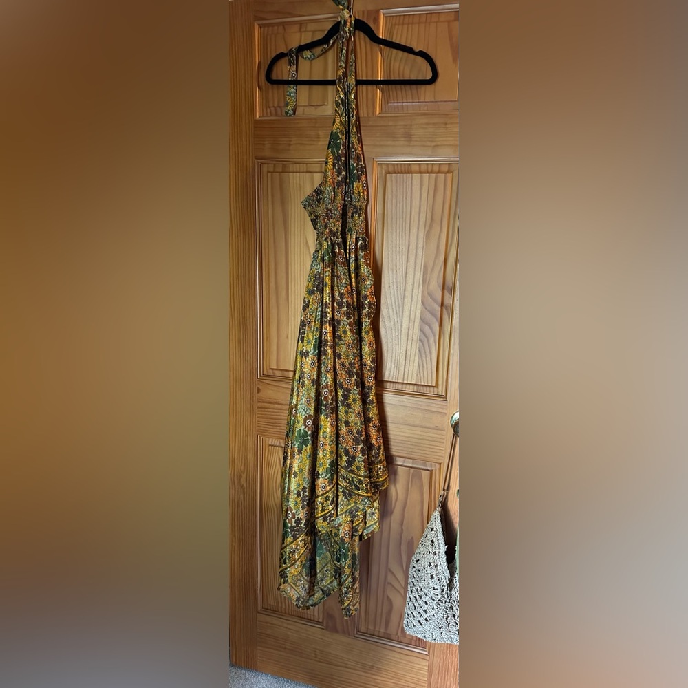 Floral Halter Dress